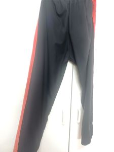Kids Costumes to Hire - Black pants with red stripe - KIDS